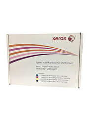 Xerox Rainbow Pack Black and Tri-Color Ink Toner Cartridges