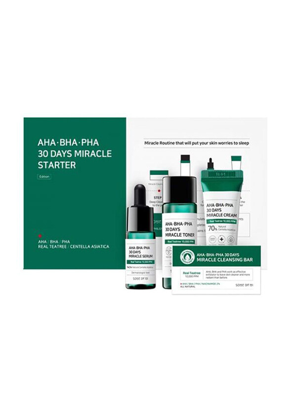 

Some By Mi AHA-BHA-PHA 30 Days Miracle Starter Kit, 4 Pieces