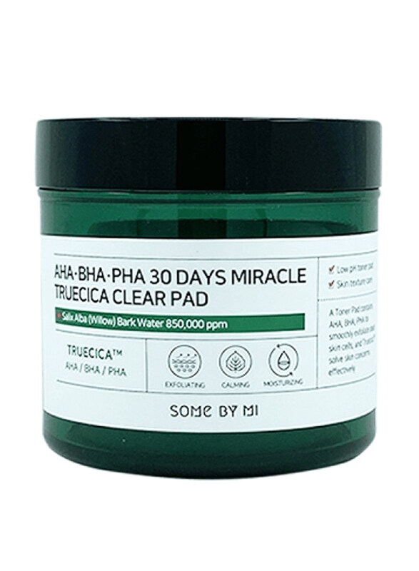 

Some By Mi Aha-bha-pha 30 Days Miracle Truecica Clear Pad, 70 Pads