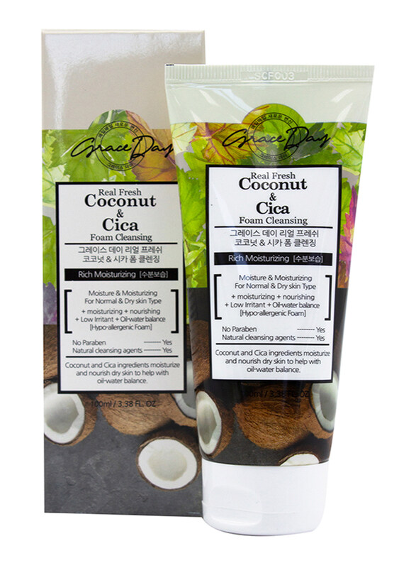 

Grace Day Real Fresh Coconut & Cica Foam Cleanser, 100ml
