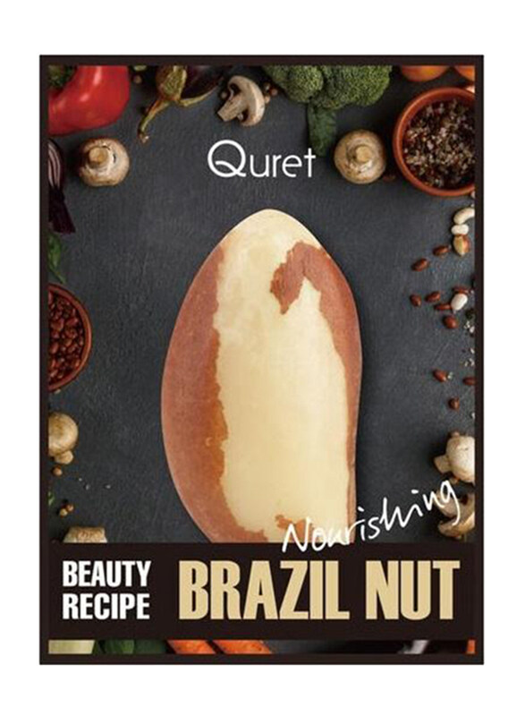 

Quret Brazil Nut Nourishing Beauty Recipe Mask, 25g
