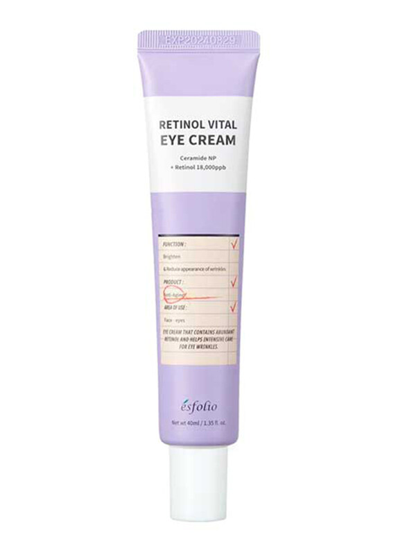 

Esfolio Eye Contour Cream with Retinol Vital, 40ml