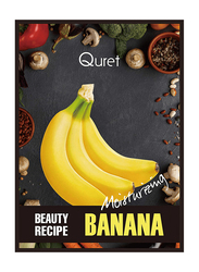 Quret Banana Moisturizing Beauty Recipe Mask, 25g