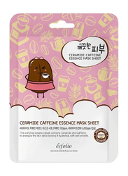 Esfolio Pure Skin Ceramide Caffeine Essence Mask Sheet, 25ml