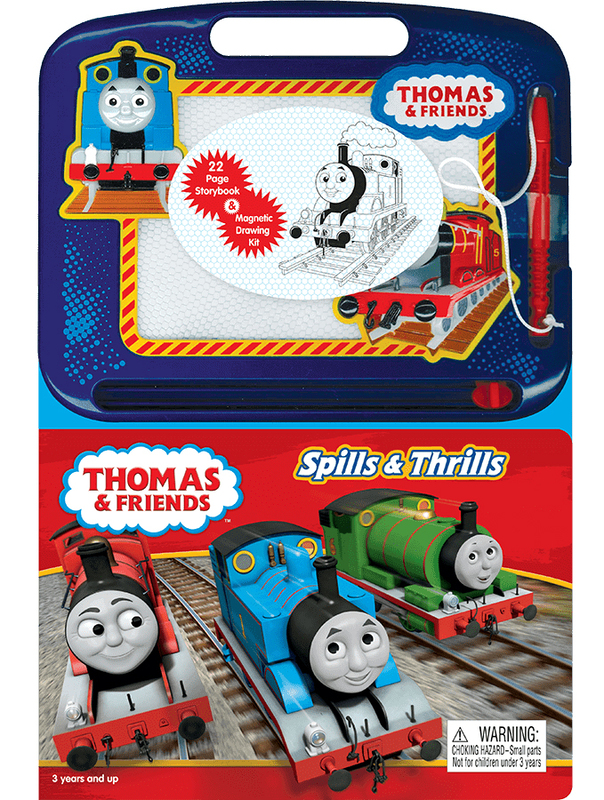 Thomas and Friends Spills and Thrills Activity Book Learning Series, Board Book, By: Phidal Publishing Inc.
