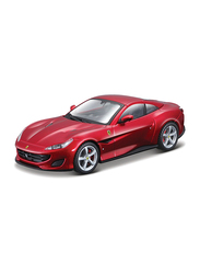 Bburago Signature Ferrari Portofino Diecast Model Car, Red, Ages 1+