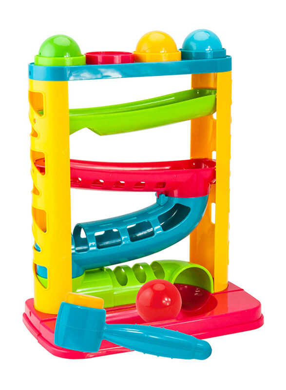 

Little Hero 5-Piece Pound n Play with Colourful Balls, Multicolour