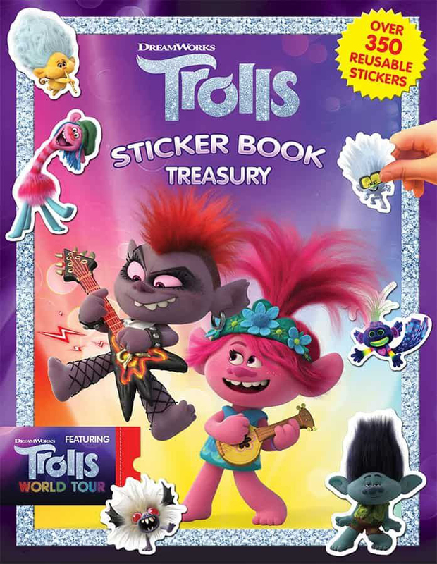 DreamWorks Trolls Sticker Book Treasury, Paperback Book, By: Phidal Publishing Inc.