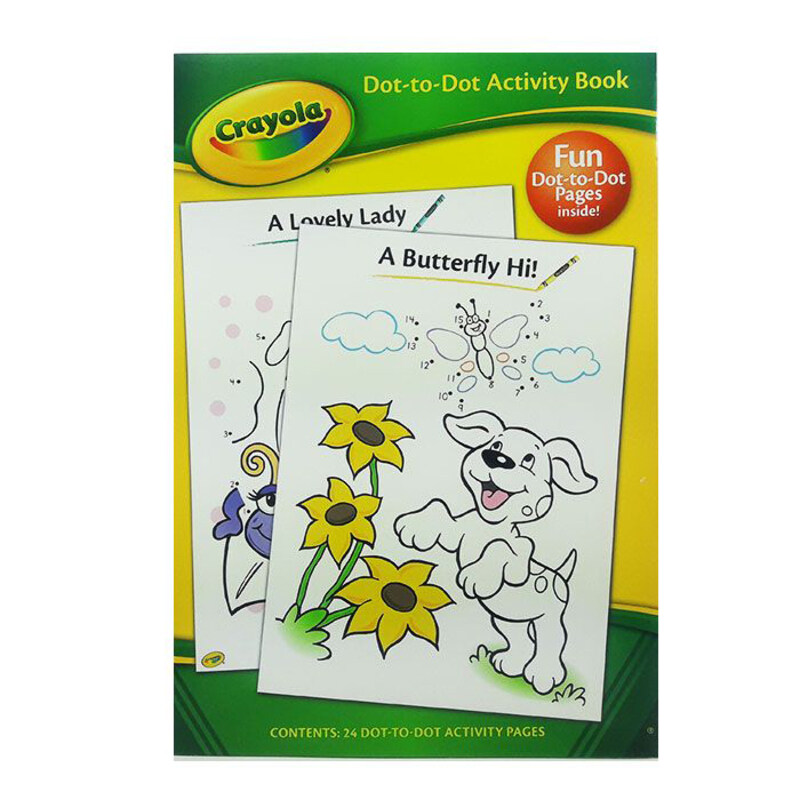 

Crayola Dot-To-Dot Activity Book, Paperback Book, By: Alligator