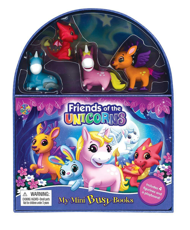 Friends of the Unicorns: My Mini Busy Books, Board Book, By: Phidal Publishing Inc.