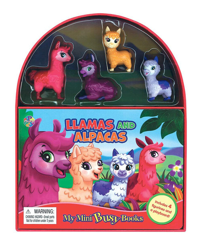 

Llamas & Alpacas: My Mini Busy Books, Board Book, By: Phidal Publishing Inc.