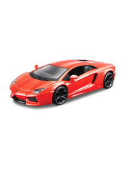 Bburago 18-42021 Plus Lamborghini Aventador, 1:32 Scale, Lp700-4 4893993420001D, Red, Ages 1+