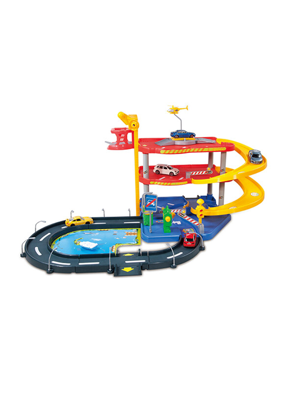 

Bburago Street Fire Kids Auto Service Parking Garage Playset, Multicolour, Ages 3+