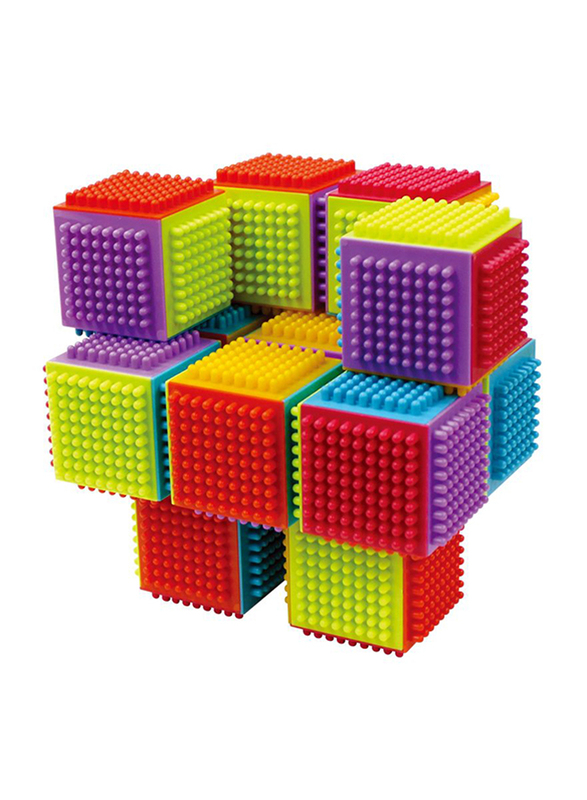 ليتل هيرو مكعبات مكعبات كيو مكونة من 20 قطعة ، متعددة الألوان