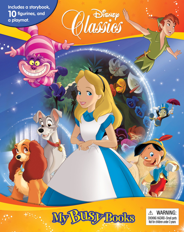 Disney Classics 2 My Busy Books, Hardcover Book, By: Phidal Publishing Inc.