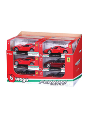 Bburago Die Cast Ferrari Race & Play Car, 1:32 Scale, Assorted, Red, Ages 1+