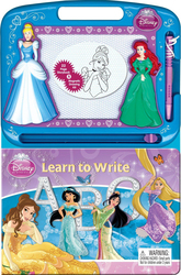 Disney Princess Learn to Write ABC Activity Book Learning Series, Board Book, By: Phidal Publishing Inc.