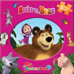 Masha and the Bear: My First Puzzle Book, Board Book, By: Phidal Publishing Inc.