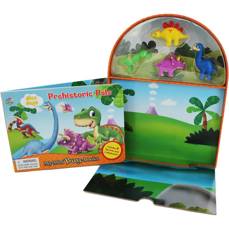 Dino Days Prehistoric Pals My Mini Busy Books, Board Book, By: Phidal Publishing Inc.