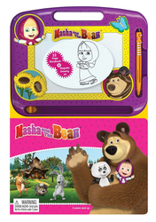 Masha and the Bear: Learning Series Activity Book, Board Book, By: Phidal Publishing Inc.