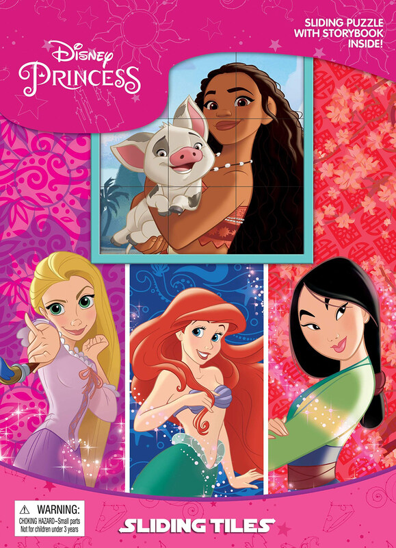 

Disney Princess Sliding Tiles, Board Book, By: Phidal Publishing Inc.