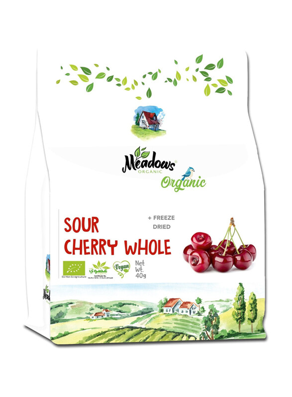 

Meadows Freeze Dried Sour Cherry Whole, 40g