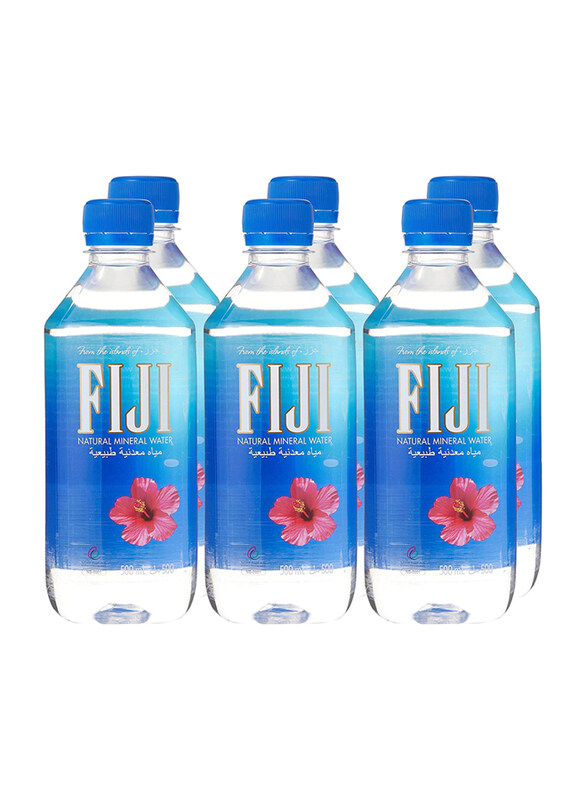 

Fiji Bottled Natural Mineral Water, 6 x 500ml