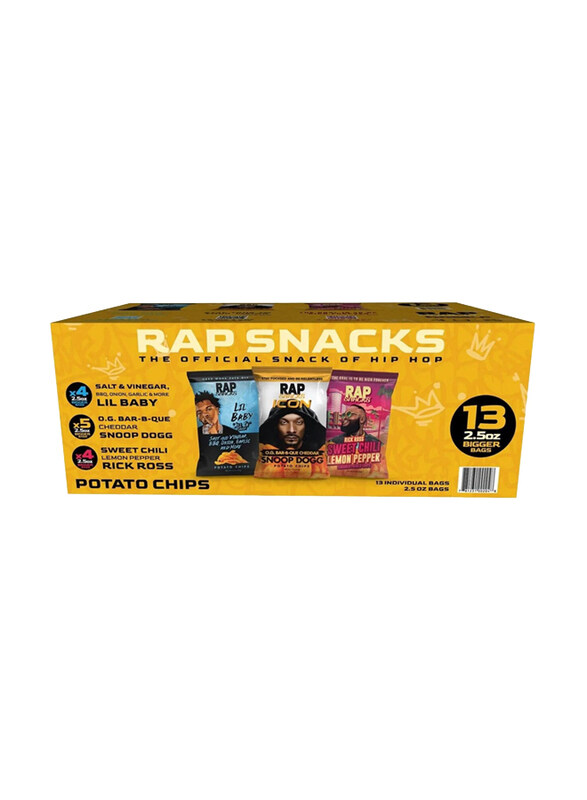 

Rap Snacks Gold Variety Pack Chips, 13 x 2.5oz