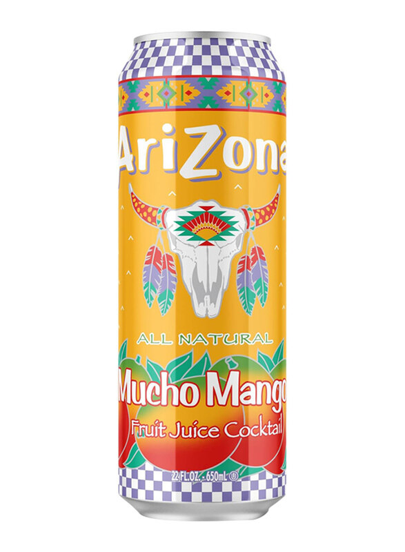 

Arizona Tea Mucha Mango Fruit Juice Cocktail, 650ml