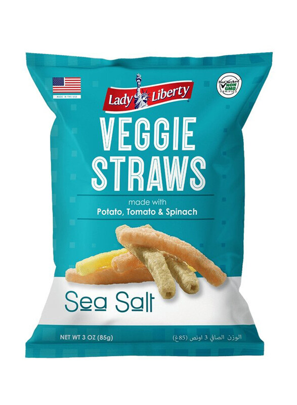 

Lady Liberty Lady Liberty Sea Salt Non-GMO Veggie Straws, 35g