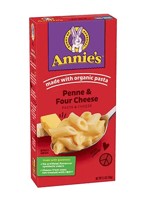 

Annie's Homegrown Penne & Four Cheese Pasta and Cheese, 5.5oz