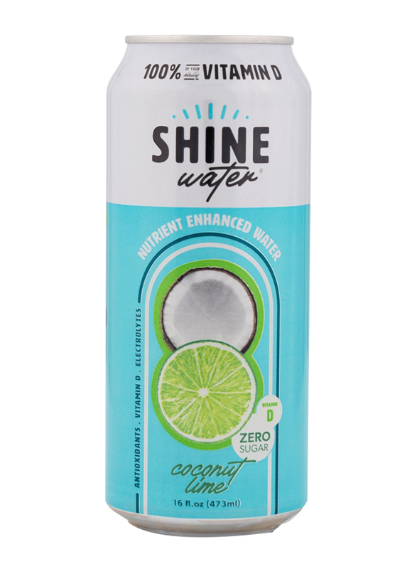 Shine Nutrient Enhanced Water, 473ml, Coconut Lime