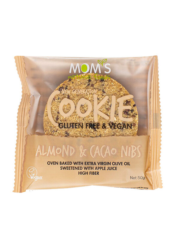 

Moms Almond & Cacao Nibs Cookie, 50g