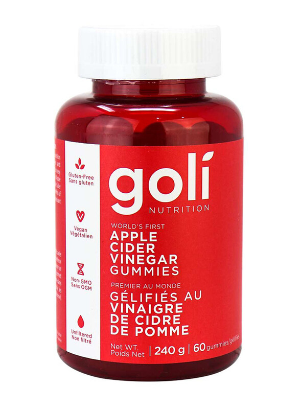 

Goli Nutrition Apple Cider Vinegar Gummies, 60 Gummies