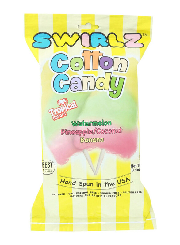 

Swirlz Tropical Cotton Candy, 28g