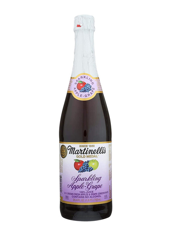 

Martinellis Sparkling Apple Grape Juice, 750ml