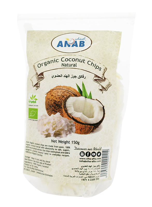 Anab Coconut Chips Natural, 150g