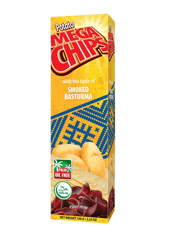

Mega Chips Potato with The Taste of Smoked Basturma, 100g