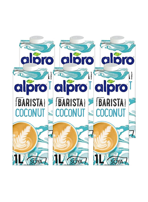 

Alpro Barista Coconut Drink, 6 x 1 Liter