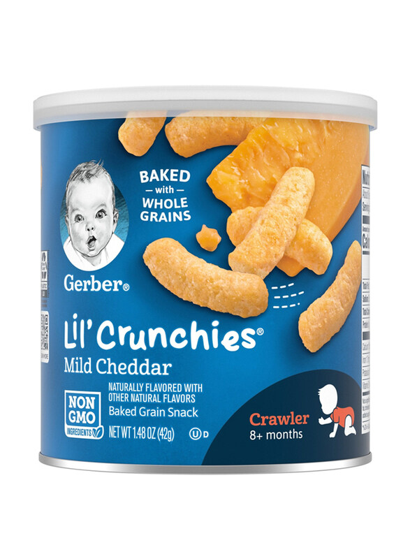 

Gerber Lil' Crunchies Crawler Mild Cheddar, 42g