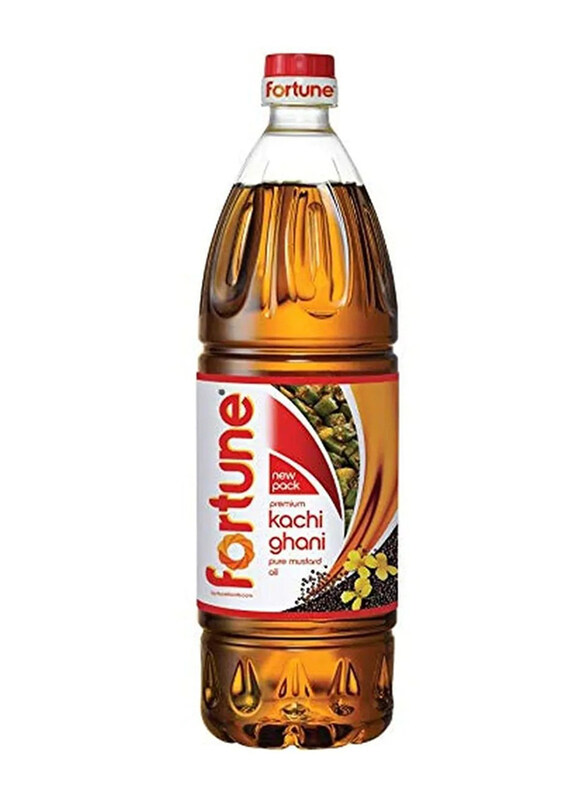 

Fortune Kachi Ghani Mustard Oil, 500ml