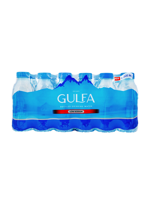 Gulfa Drinking Water Bottled, 30 x 220ml