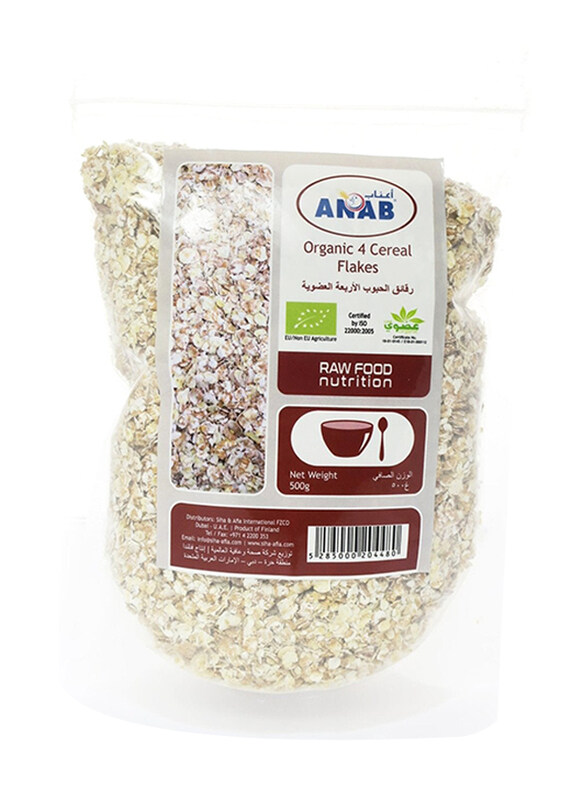 

Anab Organic 4 Cereals Flakes, 500g