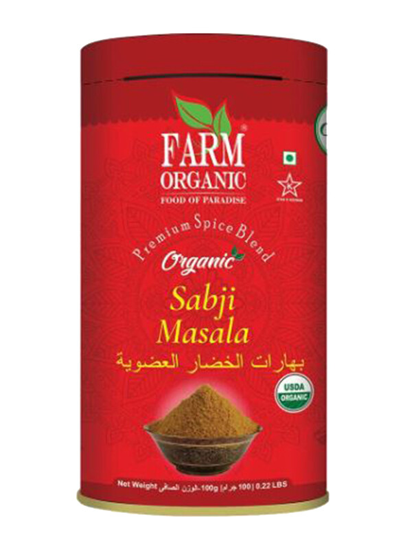 

Farm Organic Gluten Free Vegetable Masala, 100g