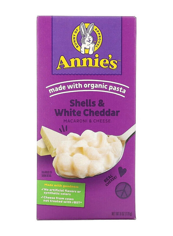 

Annie's Homegrown Macaroni & Cheese Shells and White Cheddar, 6oz