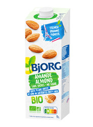 Bjorg Organic No Sugar Almond Milk, 1 Liter