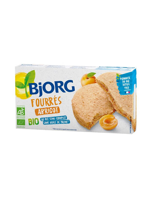 

Bjorg Organic Biscuits with Apricot Filling, 175g