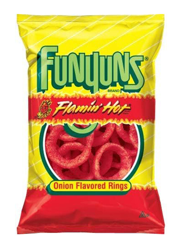 

Funyuns Flamin Hot Onion Flavored Rings, 163g