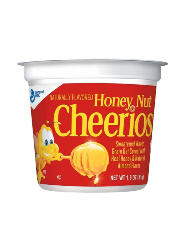 

General Mills Honey Nut Cheerios Cereal Cup, 51g