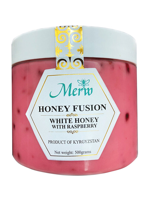 

Merw Honey White Honey with Raspberry, 500g